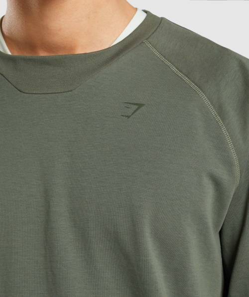 Gymshark Studio Crew Core Olive