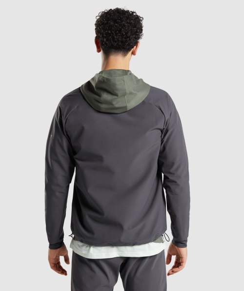 Jaqueta De Estúdio Gymshark ônix Cinza