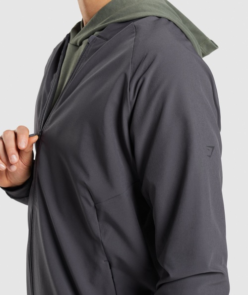 Jaqueta De Estúdio Gymshark ônix Cinza