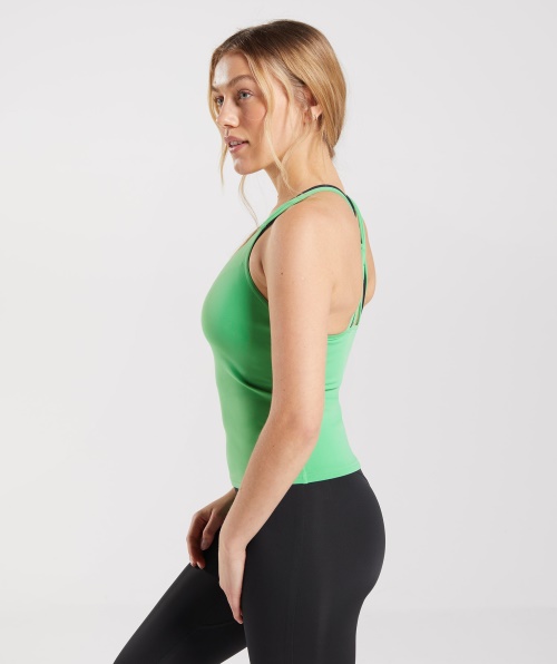 Tanque De Estúdio Gymshark Verde Maçã