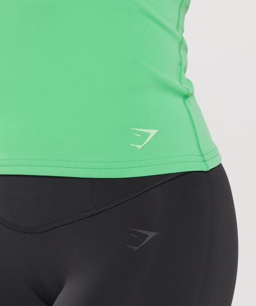 Tanque De Estúdio Gymshark Verde Maçã