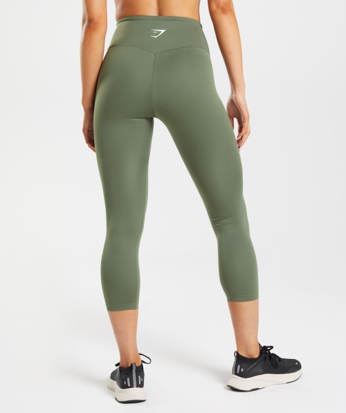 Gymshark Training 7/8 Legging Core Olive