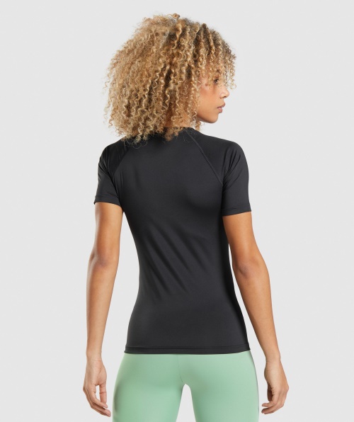 Camiseta De Treino Gymshark Baselayer Preta