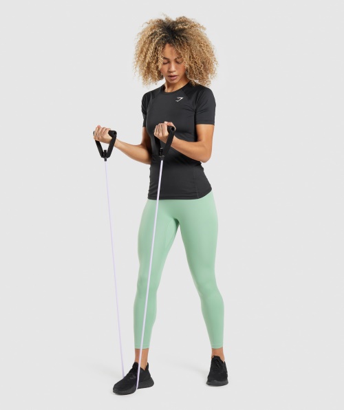 Camiseta De Treino Gymshark Baselayer Preta