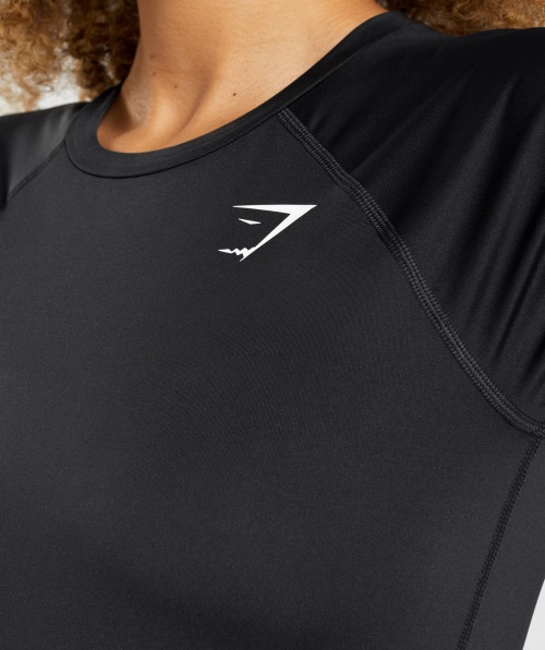 Camiseta De Treino Gymshark Baselayer Preta