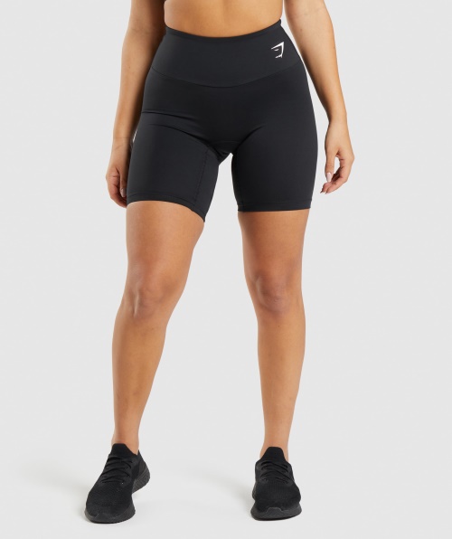 Shorts De Ciclismo Gymshark Preto