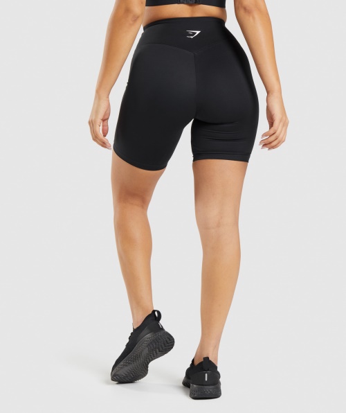 Shorts De Ciclismo Gymshark Preto