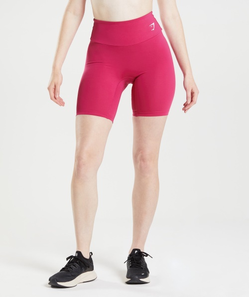 Calções De Ciclismo Gymshark Magenta Rosa