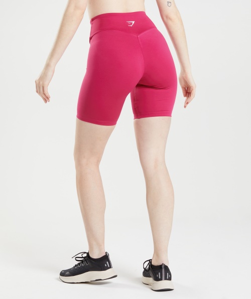Calções De Ciclismo Gymshark Magenta Rosa