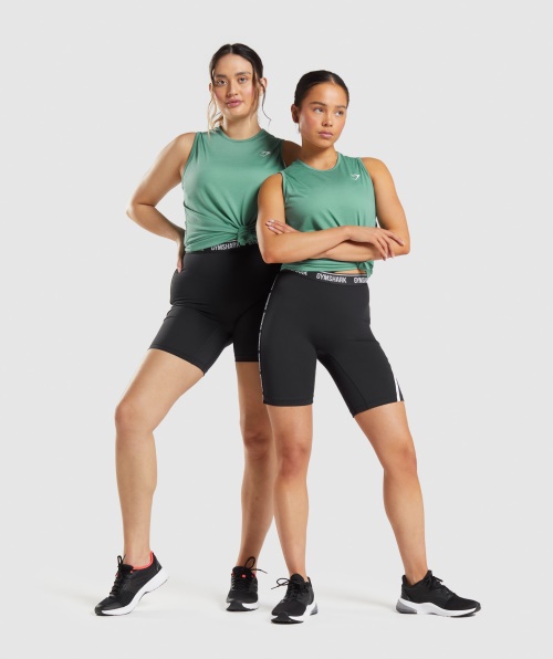 Tanque De Braço Suspenso De Treinamento Gymshark Verde Alpino