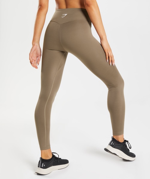 Leggings De Treino Gymshark Soul Brown