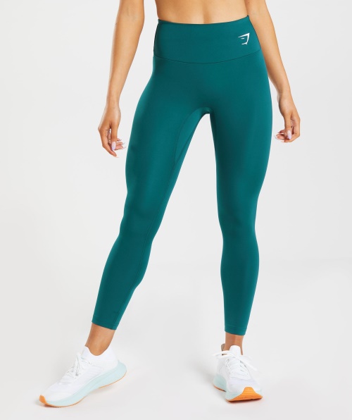 Leggings De Treino Gymshark Cerceta De Inverno