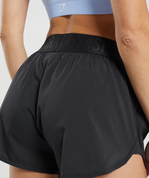 Calções Soltos Para Treino Gymshark Preto