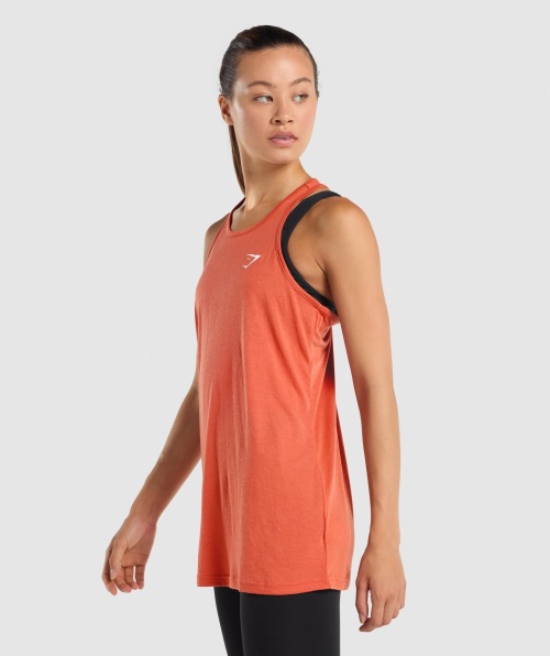 Colete Oversized De Treino Gymshark Laranja