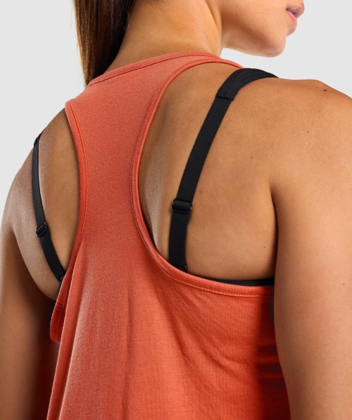 Colete Oversized De Treino Gymshark Laranja