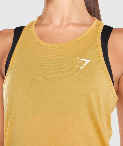 Colete Oversized De Treino Gymshark Amarelo