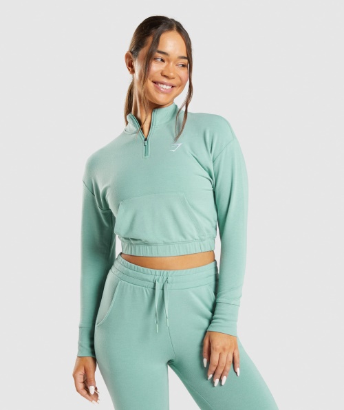 Gymshark Treino Pippa Pullover Maya Blue