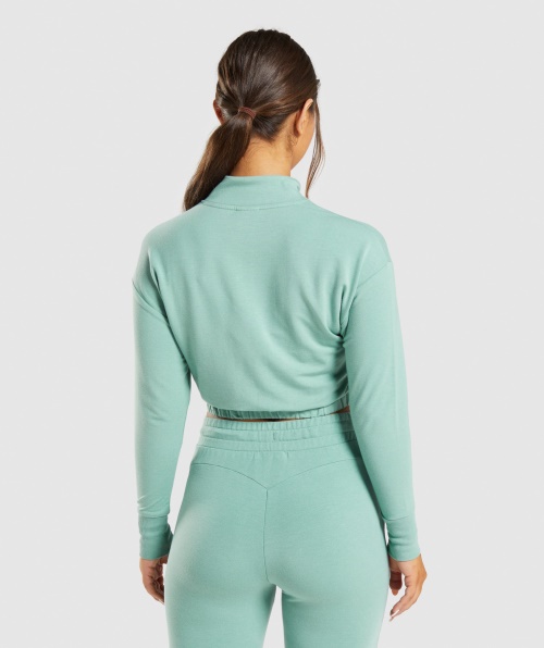 Gymshark Treino Pippa Pullover Maya Blue