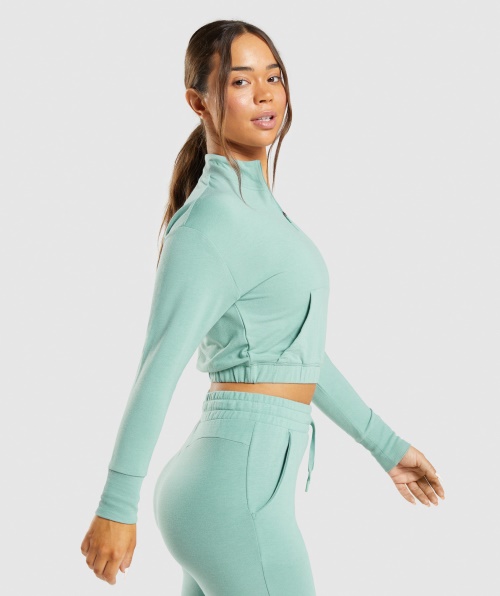 Gymshark Treino Pippa Pullover Maya Blue