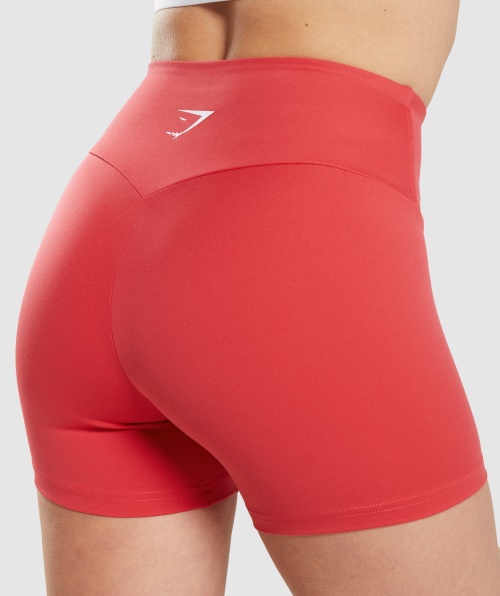 Calções De Treino Gymshark Vermelho Rubi
