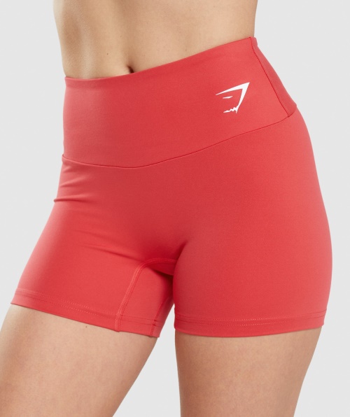 Calções De Treino Gymshark Vermelho Rubi