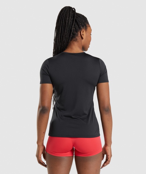 Camiseta De Treino Gymshark Preta