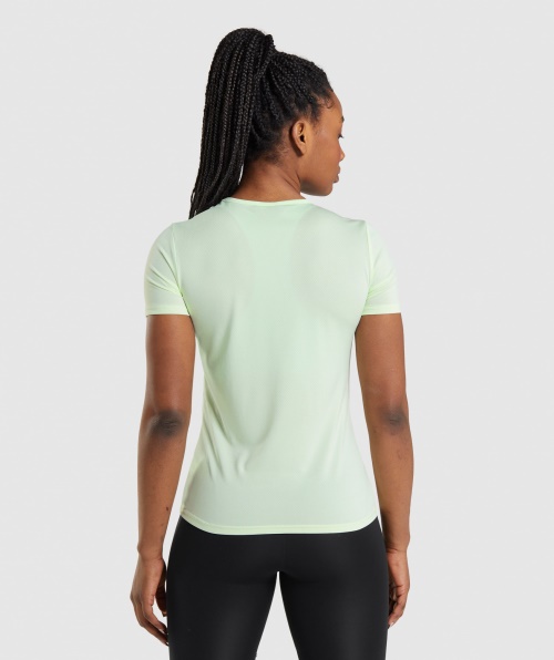 Camiseta De Treino Gymshark Verde Pepino