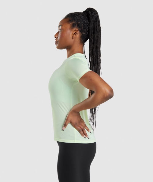 Camiseta De Treino Gymshark Verde Pepino