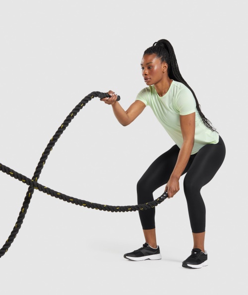 Camiseta De Treino Gymshark Verde Pepino