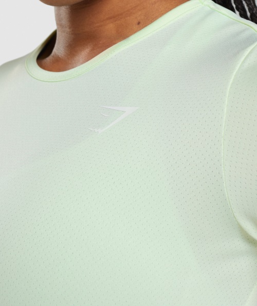 Camiseta De Treino Gymshark Verde Pepino