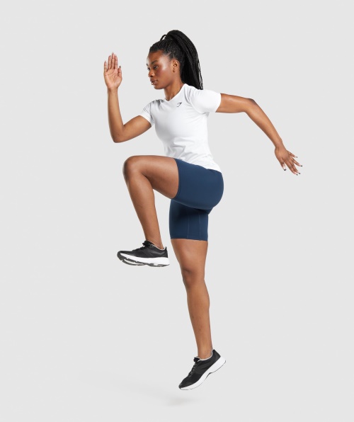 Camiseta Branca De Treino Gymshark