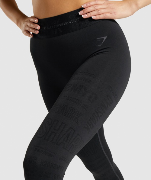 Legging De Visão Gymshark Preta