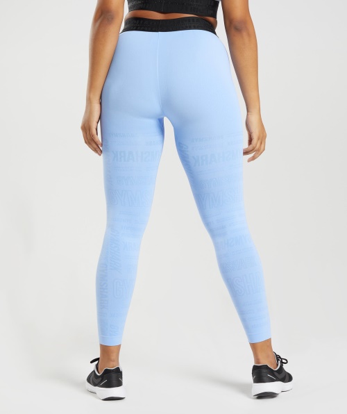 Leggings Gymshark Vision Pedra Da Lua Azul