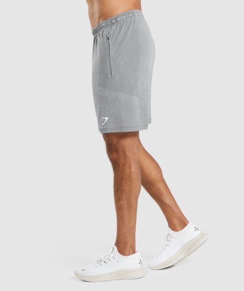 Shorts Gymshark Vital Light Charcoal Grey Marl