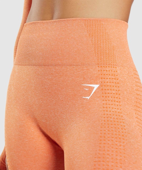 Gymshark Vital Seamless 2.0 Leggings Damasco Laranja Marl