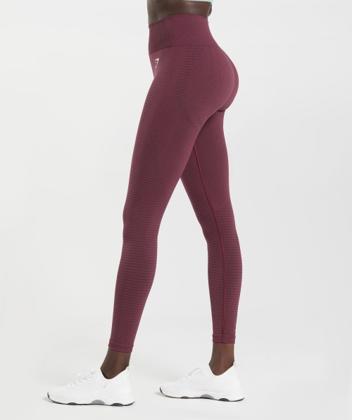 Gymshark Vital Seamless 2.0 Leggings Marron Marrom Assada