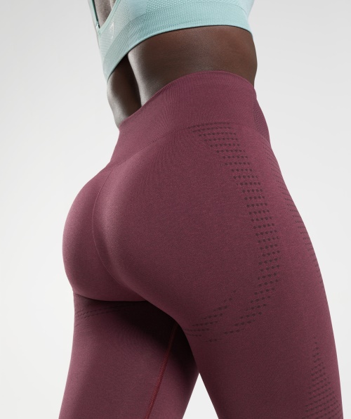 Gymshark Vital Seamless 2.0 Leggings Marron Marrom Assada