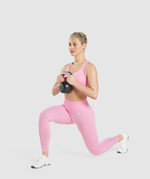 Gymshark Vital Seamless 2.0 Leggings Sorbet Pink Marl