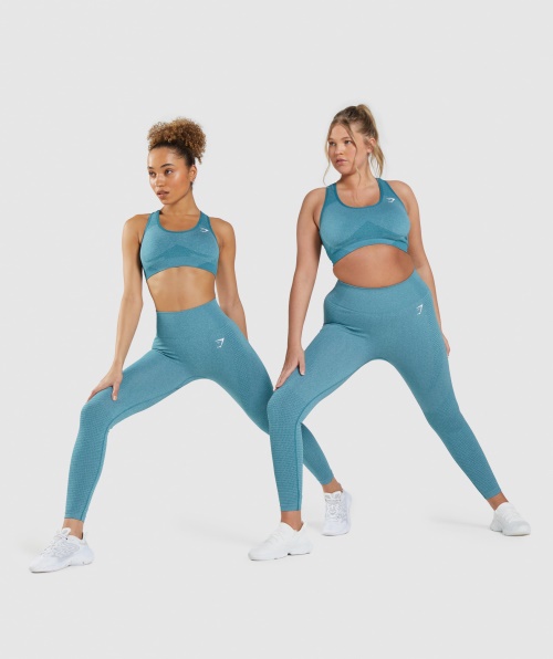 Gymshark Vital Seamless 2.0 Legging Tahoe Teal Marl