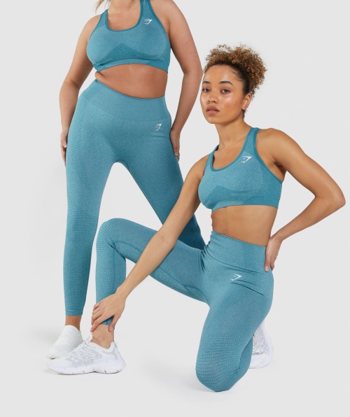Gymshark Vital Seamless 2.0 Legging Tahoe Teal Marl