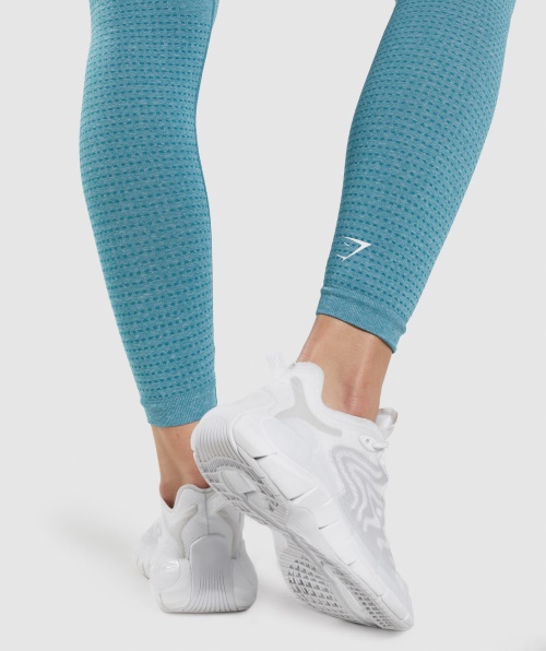 Gymshark Vital Seamless 2.0 Legging Tahoe Teal Marl