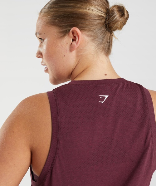 Gymshark Vital Seamless 2.0 Light Tank Assada Marrom Marl