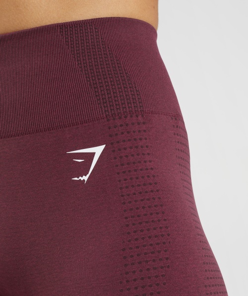 Gymshark Vital Seamless 2.0 Shorts Marrom Marl Assado