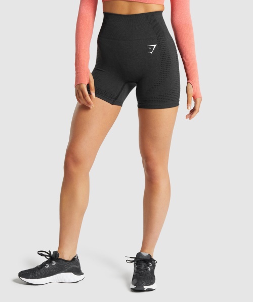 Calção Gymshark Vital Seamless 2.0 Black Marl