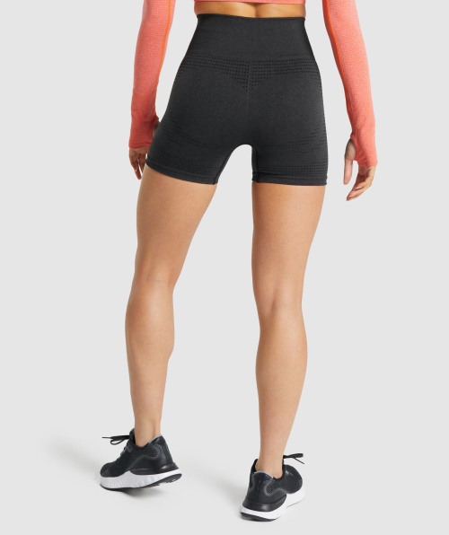 Calção Gymshark Vital Seamless 2.0 Black Marl
