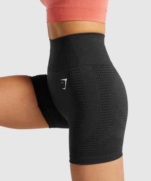 Calção Gymshark Vital Seamless 2.0 Black Marl