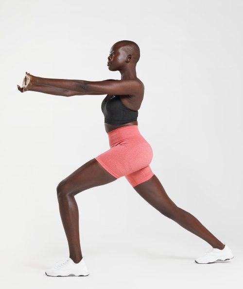 Calções Gymshark Vital Seamless 2.0 Chilli Red Marl