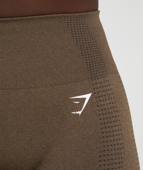Gymshark Vital Seamless 2.0 Shorts Espresso Marl
