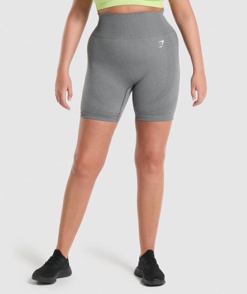 Gymshark Vital Seamless 2.0 Shorts Smokey Grey Marl