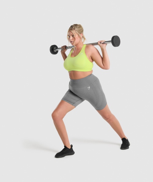 Gymshark Vital Seamless 2.0 Shorts Smokey Grey Marl